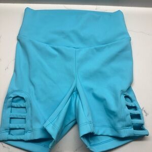 Kids Aqua Blue Shorts
